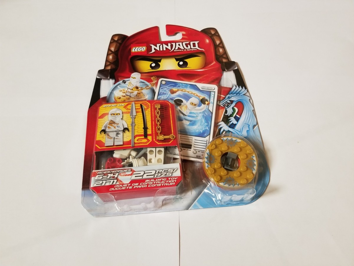 LEGO Ninjago Zane DX white ninja Spinner New In Factory Sealed
