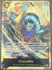 One Piece Crocodile - OP14-120 (Alt Art) OP14-120 The Azure Sea's Seven Foil