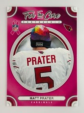 2024 Photogenic Football - Matt Prater For the Cure #FTC-MPA