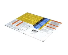 Pitco Label,Sheet Gas 7,14,18,14R,14C A6100201 - Genuine OEM Replacement Part