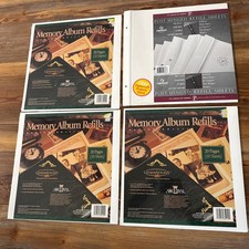 GENERATIONS 12"X12" MEMORY Post Hinged Album REFILL 40 Total SHEETS Per Package 