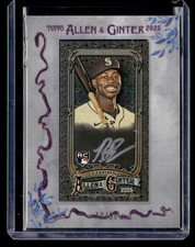 2025 Topps Allen & Ginter X #MA-RBL Ryan Bliss Framed Mini Autographs #/50