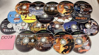 Lot of Defective Microsoft Xbox OG Games AS IS