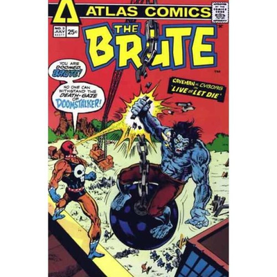 #ad Brute #3 Atlas Seaboard comics VF y $20.39