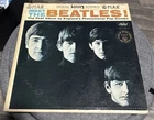 Beatles Rare Orig Record Club Rainbow Capitol Label Lp ST 8-2080 First Album