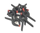 Honda Fender Liner Clips 100-Pack Inner Fender Retainer Clips For Honda – Black Plastic Fasteners, Fits 91501-S04-003 & More Plastic Trim Panel Clips Black
