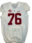 D.J. Fluker 2012 Alabama Crimson Tide Game Worn / Used  Football Jersey Away SEC