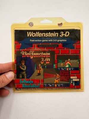 Wolfenstein 3-D (Software Revolution!)   5.25  Disks   Vintage Shareware Release