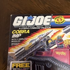 Gi Joe 1988 Hasbro Cobra IMP Vehicle Vintage Sealed 6165 GI JOE