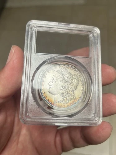 1892-S $1 Morgan Silver Dollar - Key Date - Beautiful Rim Album Toning