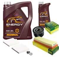 Mann Inspektionspaket 6L Mannol Energy 5W-30 FüR Renault Espace III 1.9 Dti