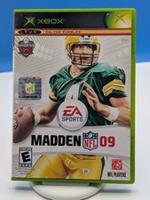 Madden Football 09 Original Xbox Game And Box, No Manual, Tested