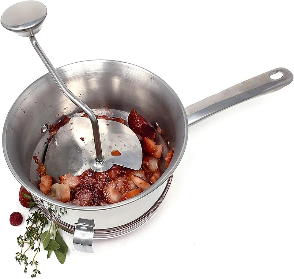 Norpro 2 Quart Stainless Steel Multipurpose Food Mill - Image 4 of 4