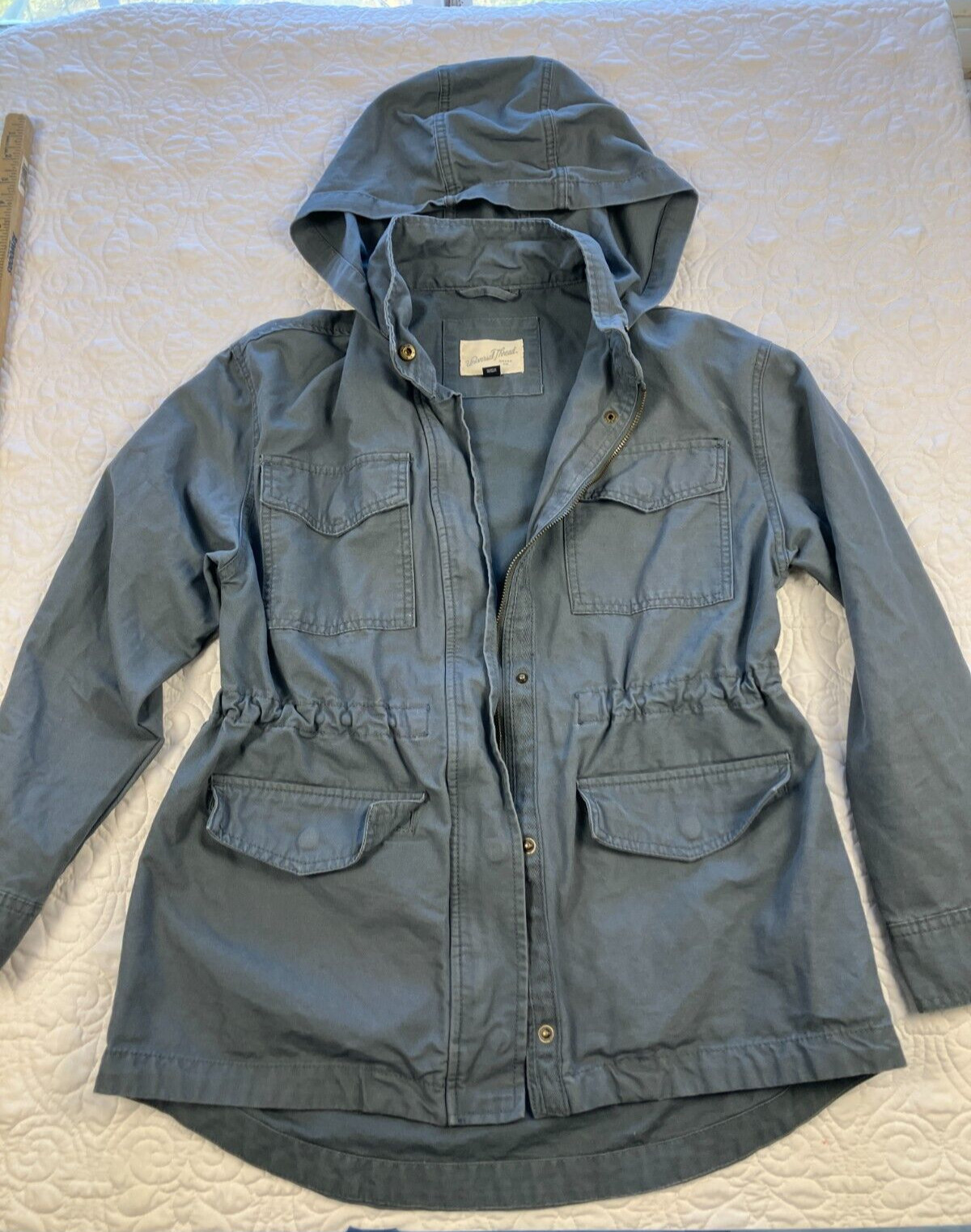 Universal Thread Women's Small Gray Jacket Parka … - image 1