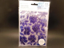 Momenta 1pc Clear stamp A2 Cards size floral 