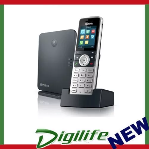Yealink W53P Wireless DECT Inc 1xW60B Base Station & 1xW53H Hands Box Opened - Picture 1 of 1