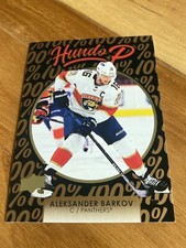 21-22 Upper Deck Hockey Series 1 Hundo P Aleksander Barkov Gold Variant (1:192)