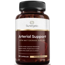 Premium Nattokinase Supplement for Arterial Support – 30 Capsules