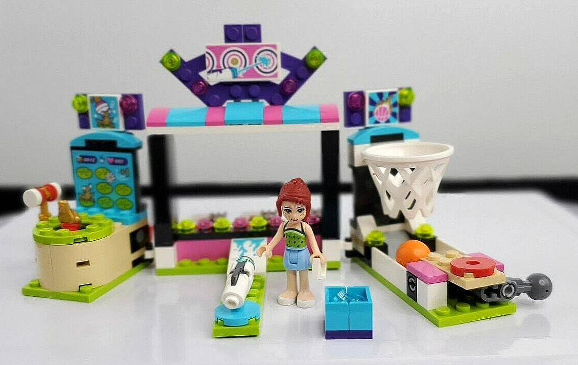 Lego friends amusement park arcade sales