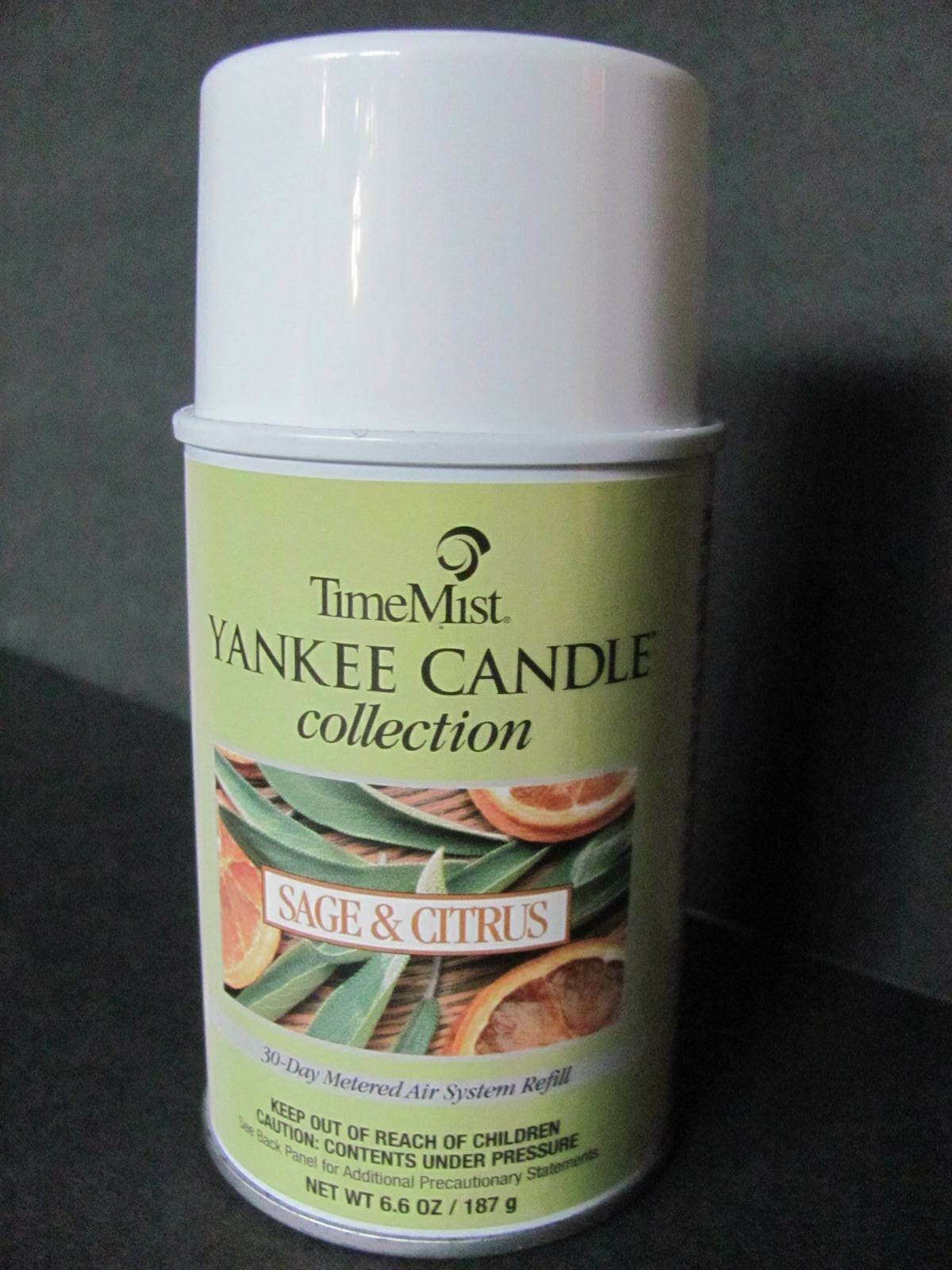NEW YANKEE CANDLE TIMEMIST SAGE & CITRUS METERED AIR SYSTEM SPRAY