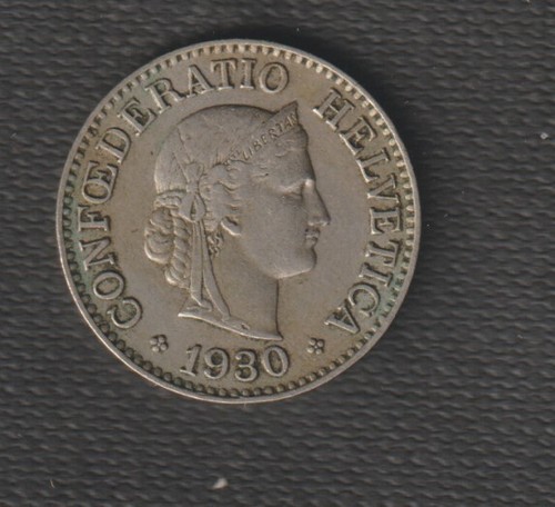 MONEDAS SUIZA - 10 RAPPEN 1930 CIRCULADAS - Imagen 2 de 2