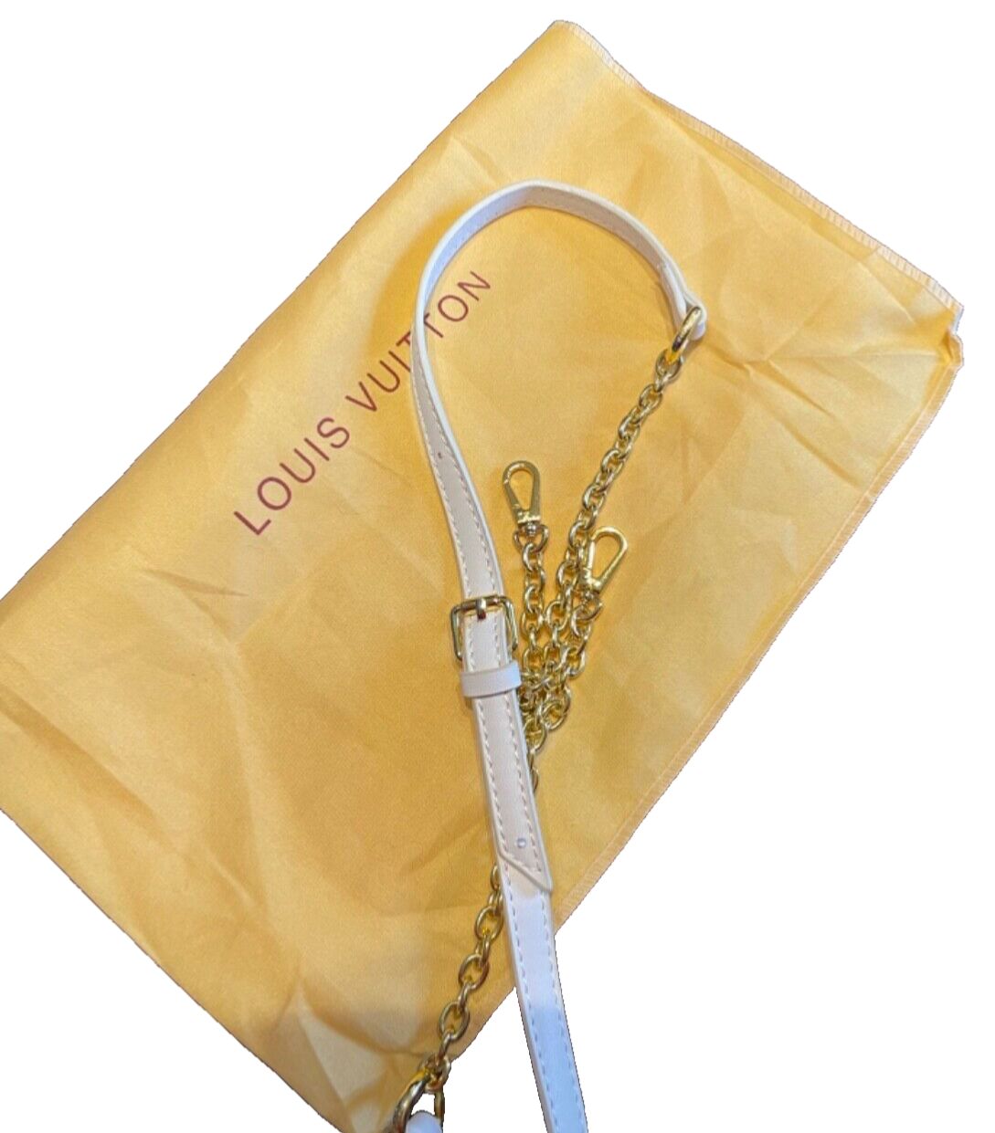 Louis Vuitton Marshmallow Shoulder Bag Pink Leather for sale  