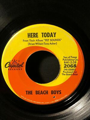 The Beach Boys HERE TODAY (45RPM 7” Single) Capitol (J191) | eBay