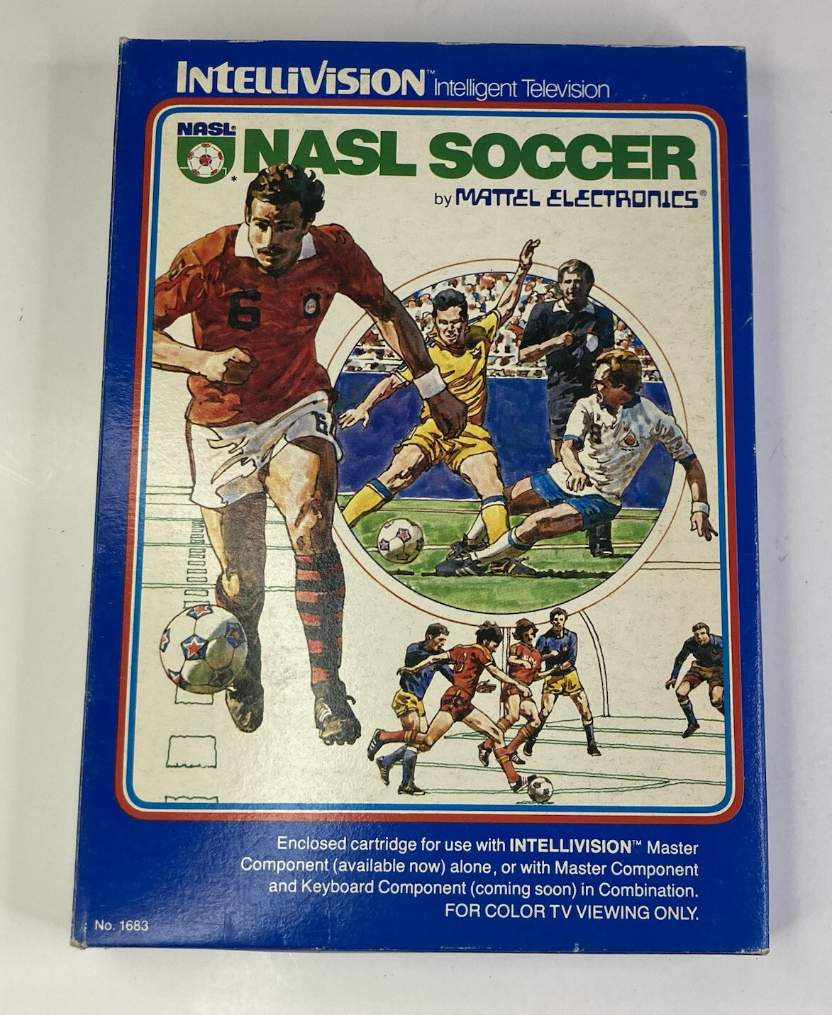 Jeu Intellivision SOCCER – Complet – Comme Neuf – 1979