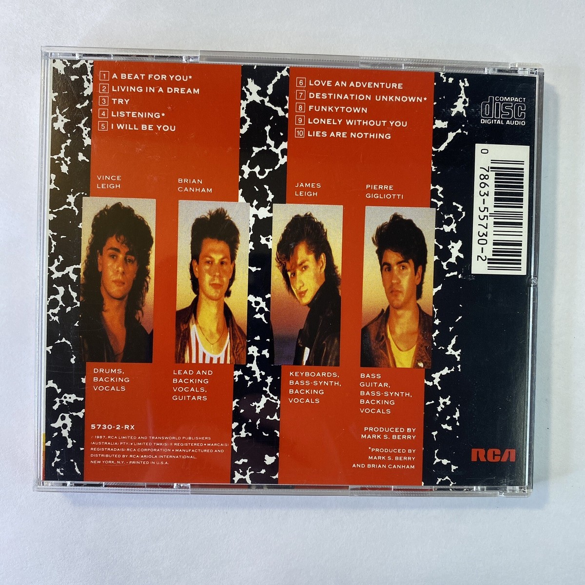 Love An Adventure - Pseudo Echo (CD, 1987, RCA) Japan Pressing New