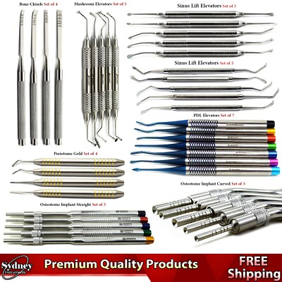 Dental Implant Oral Surgery Sinus Lift Elevators Instruments Osteotome PDL
