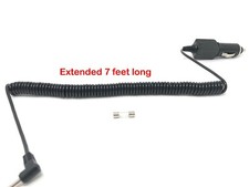 CAR Coiled Power Cord Replacement for Cobra XRS-9930 RADAR DETECTOR