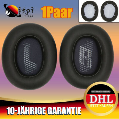 2X Ohrpolster für JBL E65 (E65BTNC)/Live 650 (650NC 650BTNC)/Duet NC Kopfhörer