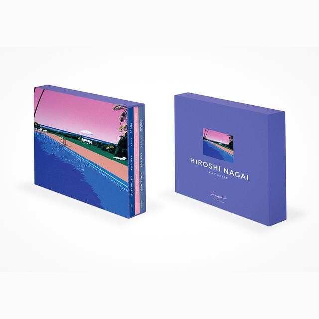アート・デザイン・音楽 HIROSHI NAGAI FAVORITE Hiroshi Nagai FAVORITE 77th ANNIVERSARY BOX 3Artbooks Set ed
