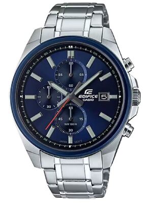 Men's Casio Edifice Stainless Steel Chronograph EFV-610DB Watch EFV610DB-2AV