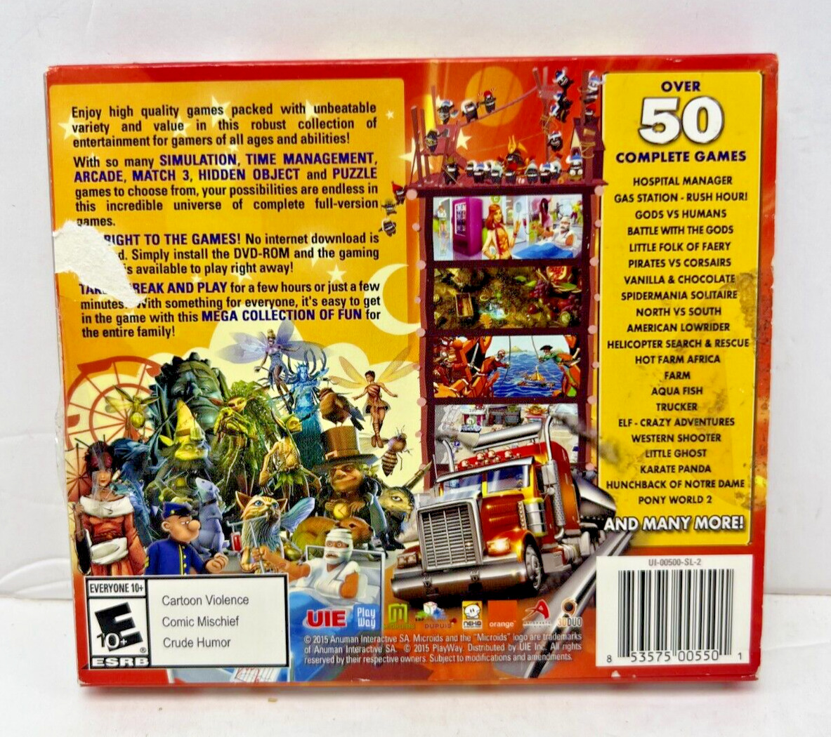 All-New Premium Collection Big World of Games PC DVD-ROM Over 50 Complete  Games