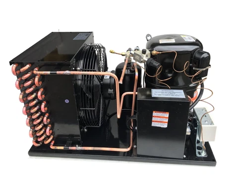 Indoor QTAWA2440ZXD Condensing Unit, 1HP, Low Temp R404A, 220V/1PH