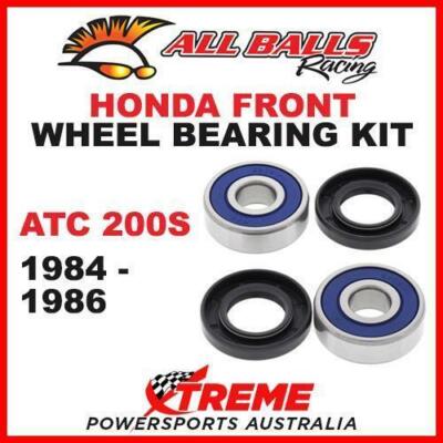 All Balls Bearing Kit China All Balls Front Wheel Bearing &amp; Seal Kit For Honda ATC 200X, 250R, 350X, 250SX, 200S - Part #25-1317 Pre-greased Ball Bearing Kit
