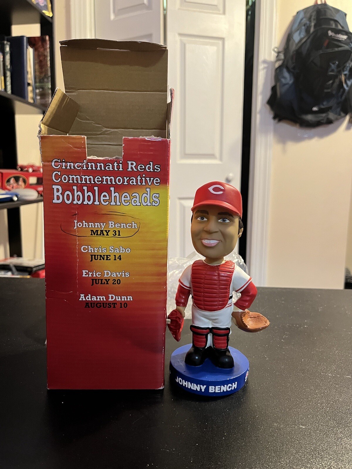 Johnny Bench 2015 Cincinnati Reds Bobblehead SGA (Stadium Giveaway)