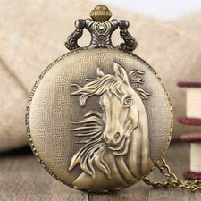 Horse Pocket Watch NEW Gift for Horse Lovers Equine Equestrian