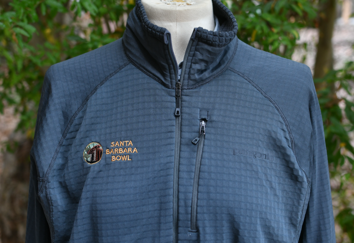 Patagonia Men xLarge R1 Polartec Pullover Poly blend Grey SB Bowl 