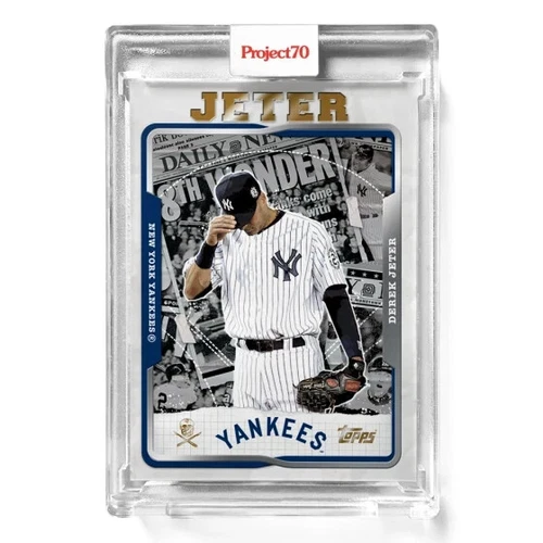 2021 Topps Project70® Card 763 Derek Jeter by The Shoe Surgeon -Free Shipping!