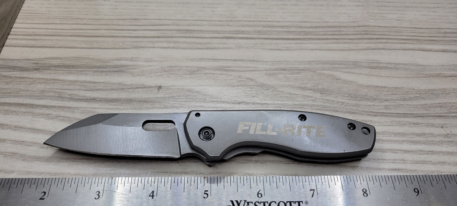 Fill Rite Promotional Folding Pocket Knife Tsa Confiscated Knives eBay