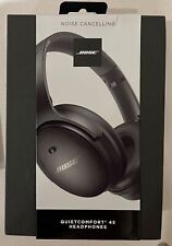 Bose QuietComfort 45 Wireless Over-Ear Headset - Black for Bose QuietComfort 45 Wireless Over-Ear Headset - Black for