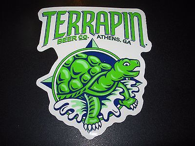 TERRAPIN Athens Mosaic Red Rye IPA Can STICKER decal craft beer brewing brewery