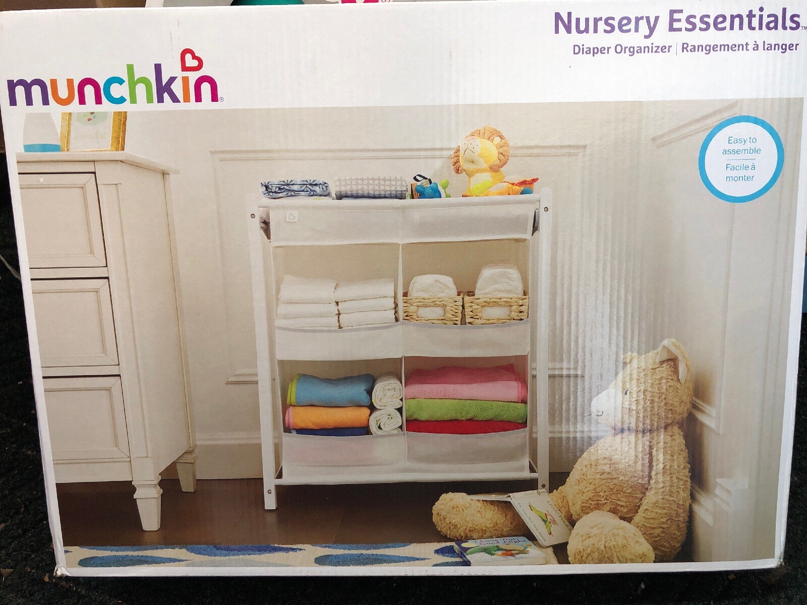 munchkin nursery essentials organizer