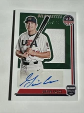 2022 Panini USA Baseball Stars & Stripes - USA Baseball Silhouettes...