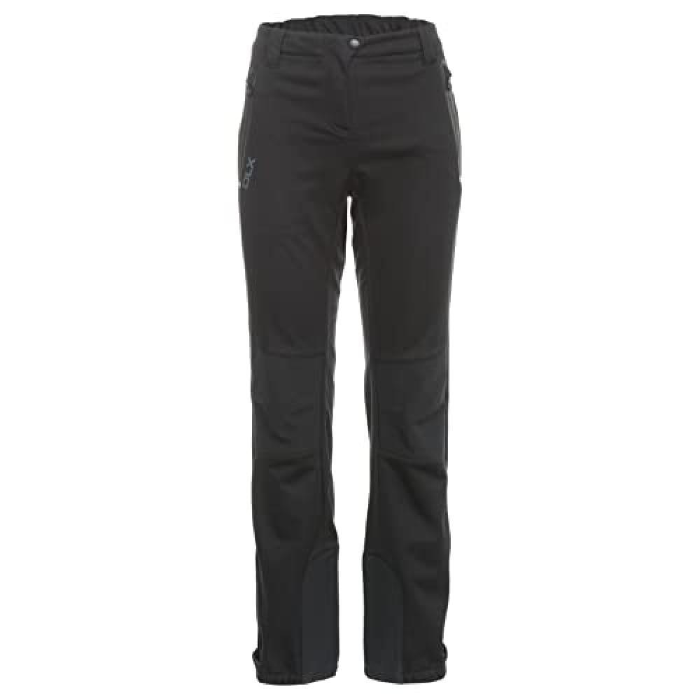 (TG. XXS) Trespass, pantaloni softshell da sola, donna, Sola, nero, XXS - NUOVO