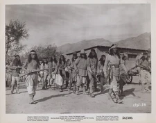 Movie scene from Walk the Proud Land (1956) ❤ Vintage Hollywood Photo K 647