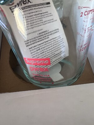 supreme pyrex 2 cup clear glass measuring cup BRAND NEW IN BOX