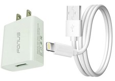 6ft USB Cable 18W Fast Home Charger Long Cord Power Wire Wall AC for Tablets